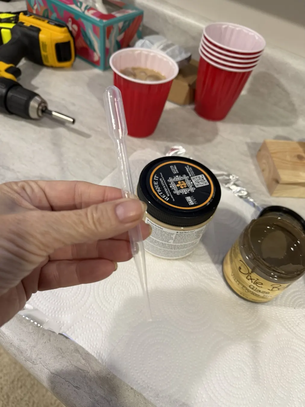 Small amounts make testing less wasteful