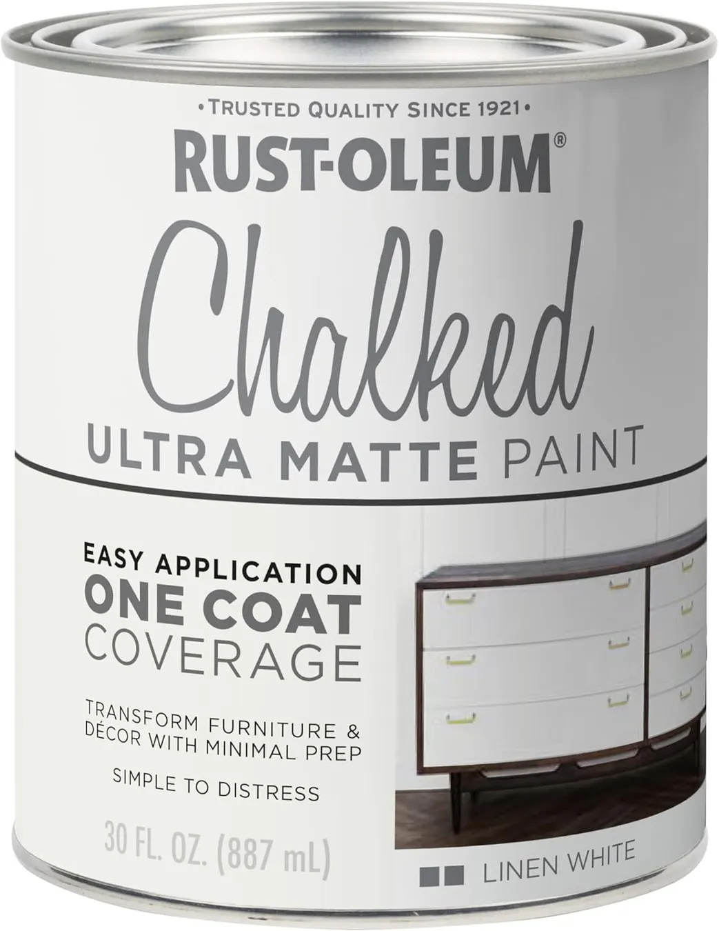 Rust-Oleum Chalked Ultra Matte in Linen White